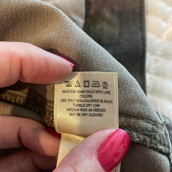 Anthropologie Pilcro Camo Denim Jacket - Picture 10 of 10